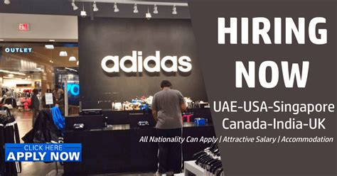 adidas job search online